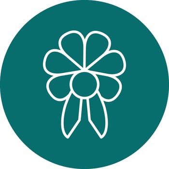 Ribbon Bow Vector Icon