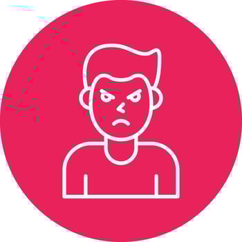 Angry Vector Icon