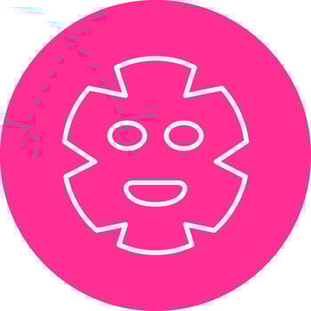 Facial Mask Vector Icon