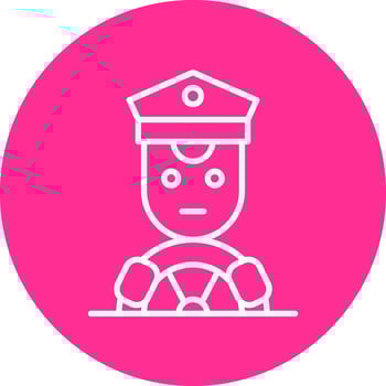 Driver Vector Icon