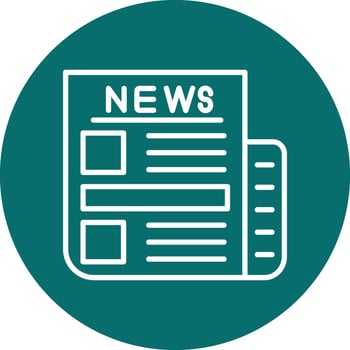 newspaper Vector Icon