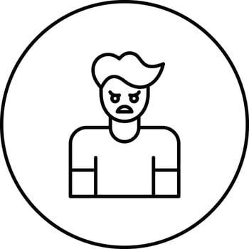 Aggression Vector Icon