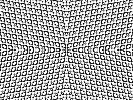 Oval Shaped Motifs Pattern, can use for Decoration, Ornate, Wallpaper, Background, Tile, Floor, Textile, Fabric, Fashion, Wrapping or Graphic Design Element. Vector Illustration