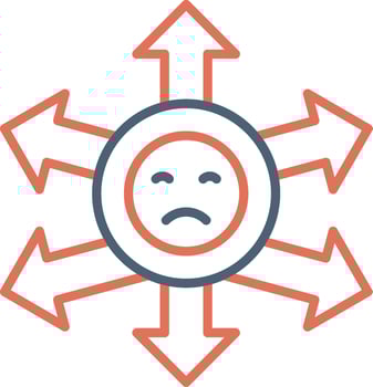 Ambiguity Vector Icon
