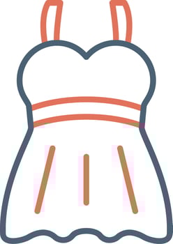 Nightgown Vector Icon