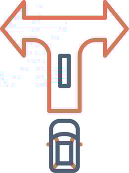 Driving Test Vector Icon