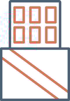 Chocolate Vector Icon