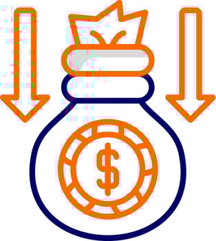 Loss Vector Icon