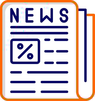Newspaper Vector Icon
