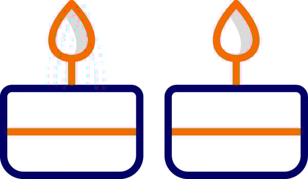 Candles Vector Icon
