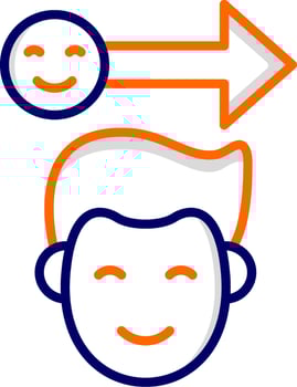 Happy Vector Icon