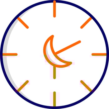 Nightime Vector Icon