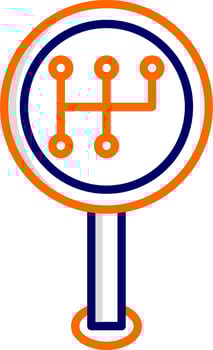 Manual Transmission Vector Icon
