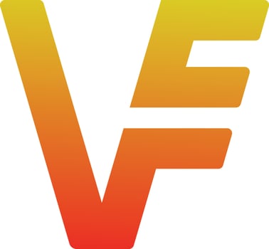 Letter VE logo design vector