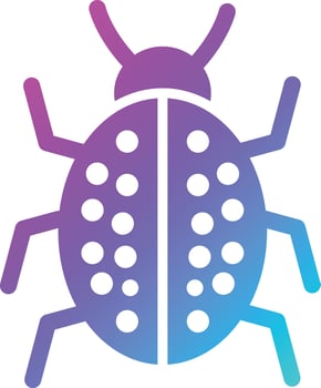 Bug Vector Icon Design Illustration