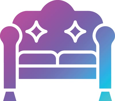 Sofa Vector Icon Design Illustration