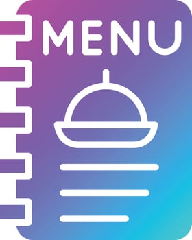 Menu Vector Icon Design Illustration