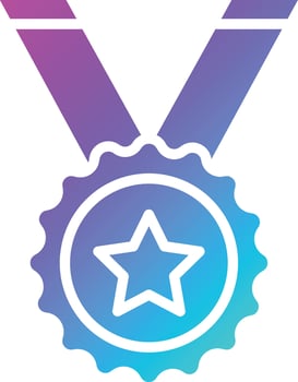 Medal Vector Icon Design Illustration