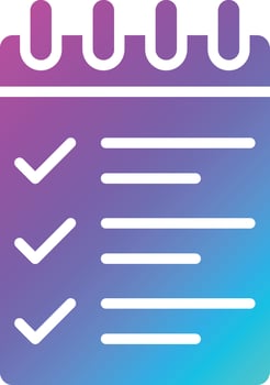 List Vector Icon Design Illustration