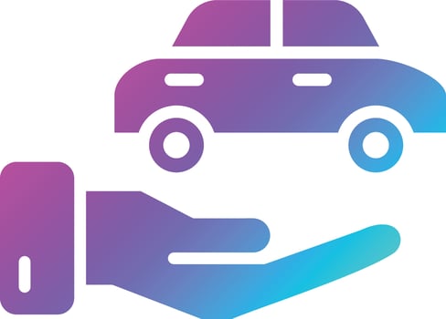Car insurance Vector Icon Design Illustration