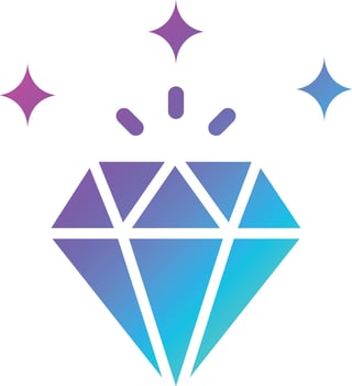 Diamond Vector Icon Design Illustration