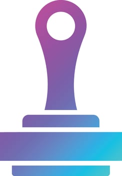 Stamp Vector Icon Design Illustration