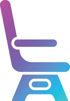 Seat Vector Icon Design Illustration