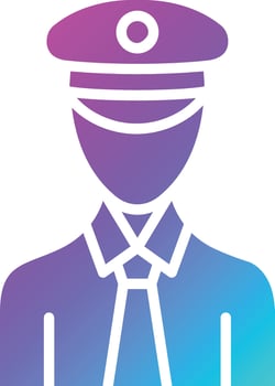 Pilot Vector Icon Design Illustration