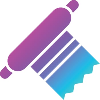 Plastic wrap Vector Icon Design Illustration