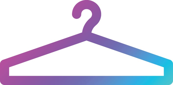 Hanger Vector Icon Design Illustration