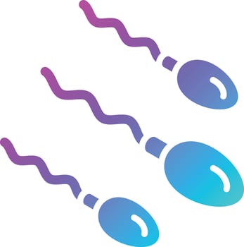 Sperm Vector Icon Design Illustration