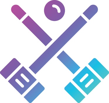 Croquet Vector Icon Design Illustration