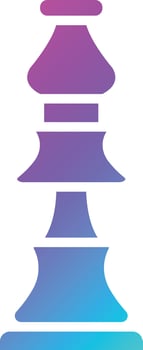 Bishop Vector Icon Design Illustration