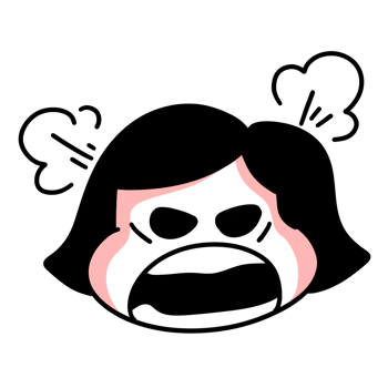 facial expression sticker png