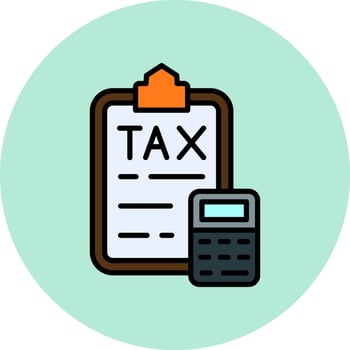 Tax Vector Icon