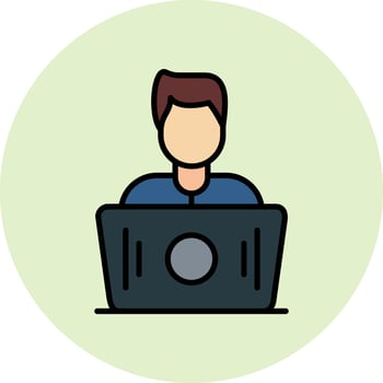 Working Vector Icon