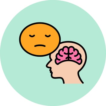 Anxiety Vector Icon