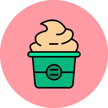 Cupcake Vector Icon