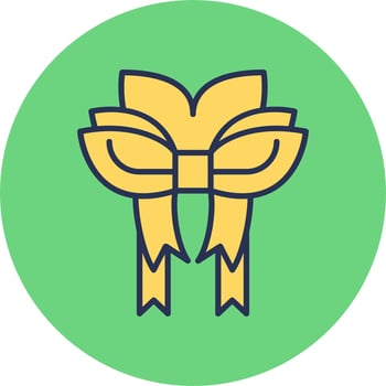 Ribbon Bow Vector Icon