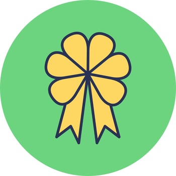 Ribbon Bow Vector Icon