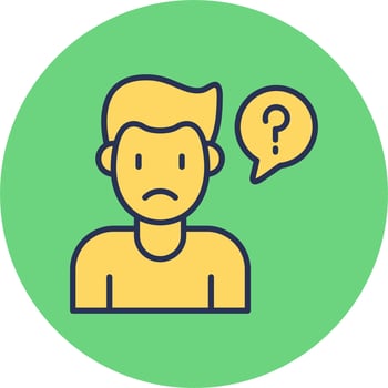 Confused Vector Icon