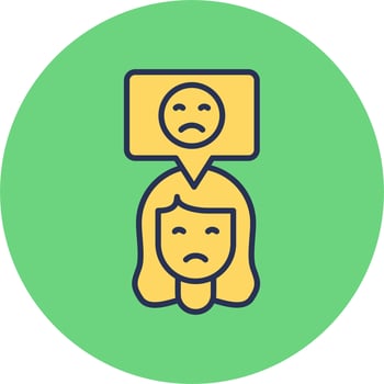 Pessimistic Vector Icon