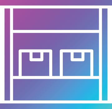 Shelf Vector Icon Design Illustration