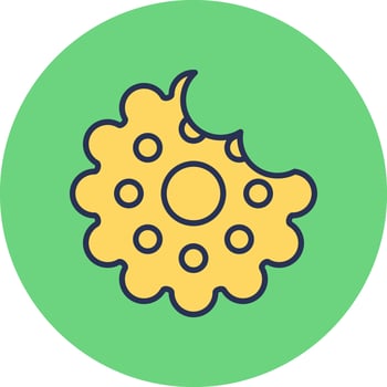 Biscuit Vector Icon