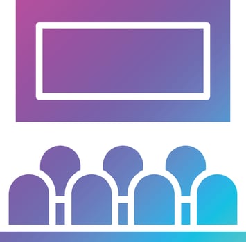 Movie theater Vector Icon Design Illustration