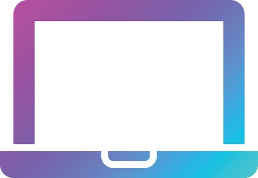 Laptop Vector Icon Design Illustration