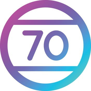 Speed limit Vector Icon Design Illustration