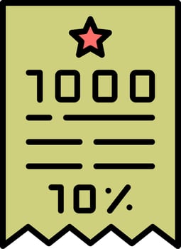 Bill Vector Icon