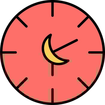 Nightime Vector Icon