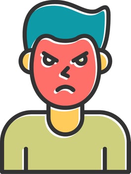 Angry Vector Icon